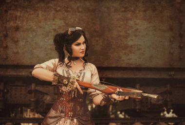Bir steampunk kız