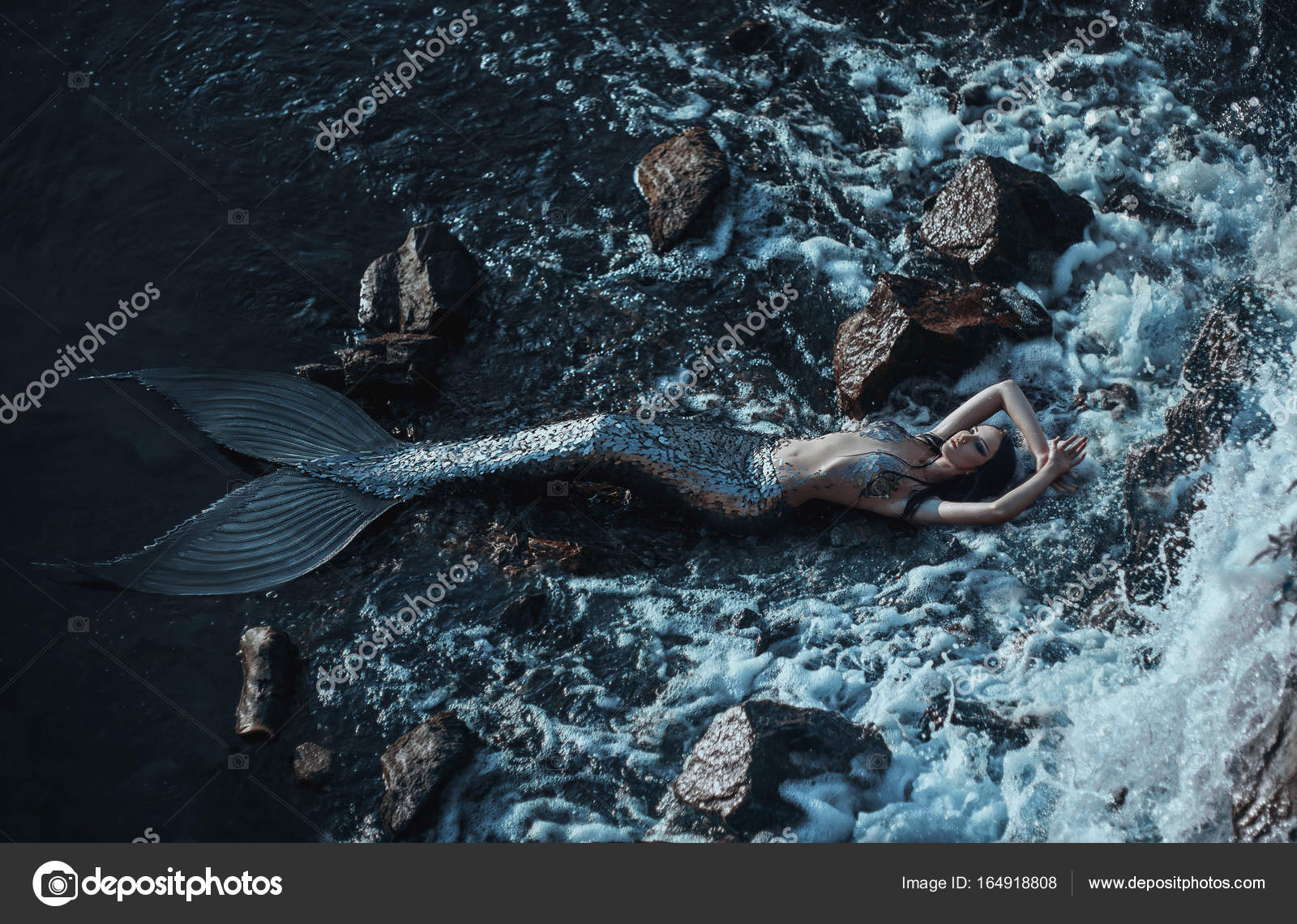 The real mermaid Stock Photo by ©liqwer20.gmail.com 164918808