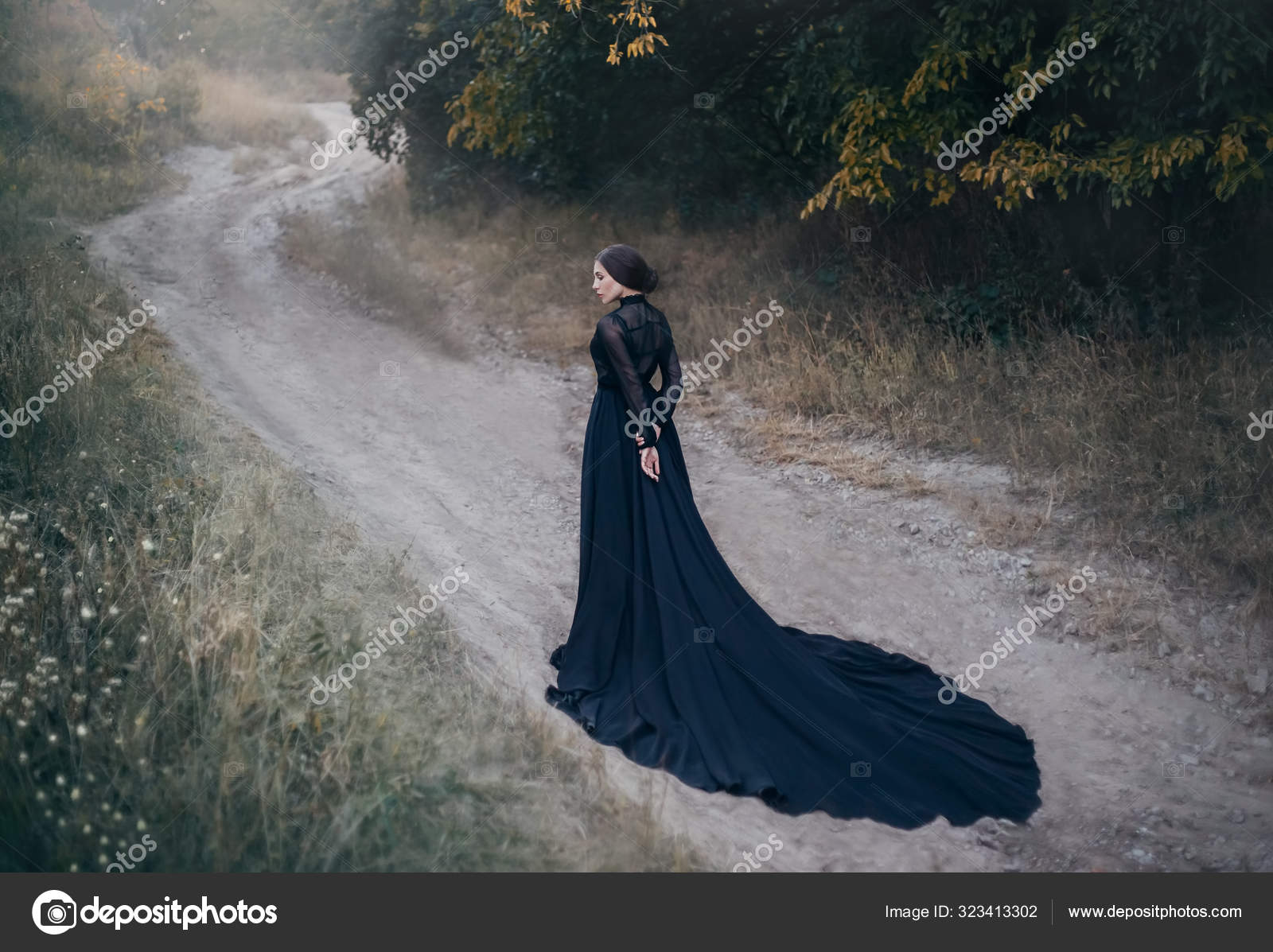 Lady in the black dress cheap movie