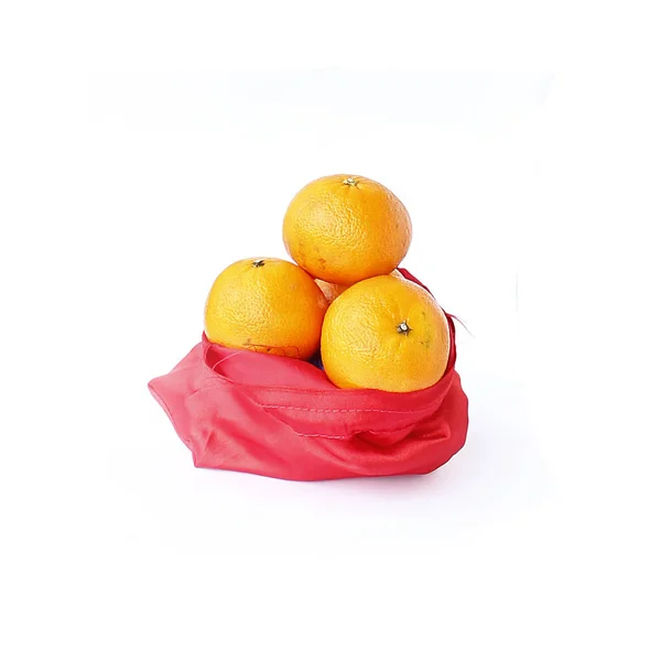 Auspiciosos quatro laranjas — Fotografia de Stock
