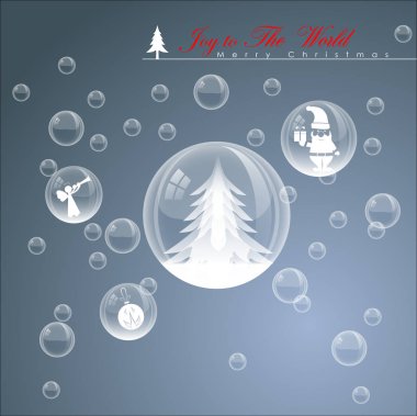 Soyut Noel arkaplanı.