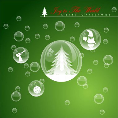 Soyut Noel arkaplanı.