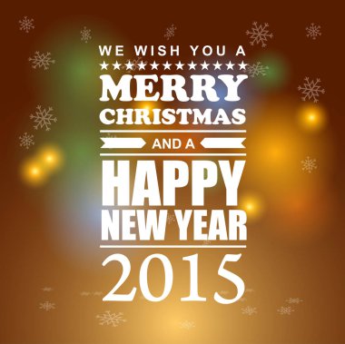 Soyut Noel arkaplanı.