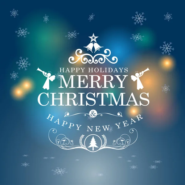 Soyut Noel arkaplanı.