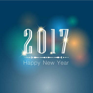 Mutlu yeni yıl 2017 özetini. 