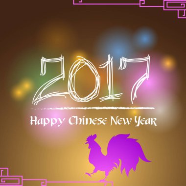 Soyut Çin yeni yılı grafiği.