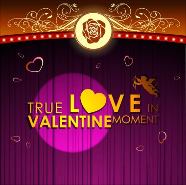 Sevgililer Günü'nün arka plan. 