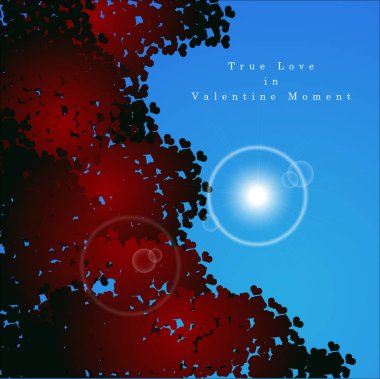 Sevgililer Günü'nün arka plan.