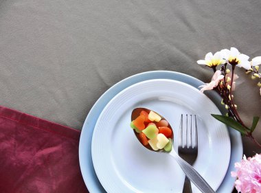 Sevgililer soyut ile Hediyelik eşya düğün 