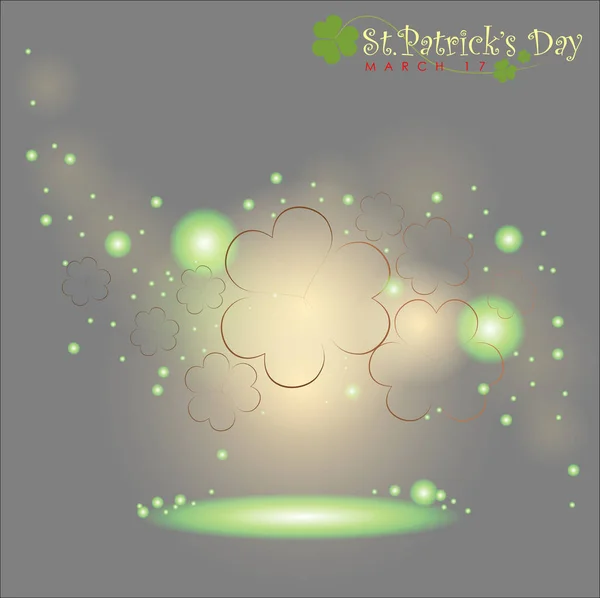 Abstrackt της St.Patrick's Day. — Διανυσματικό Αρχείο