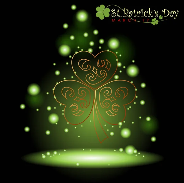 Abstrakt von St. Patrick 's Day. — Stockvektor