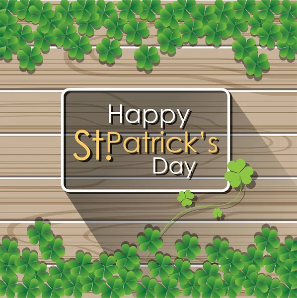 Abstrackt of St.Patrick's Day. — Stock Vector