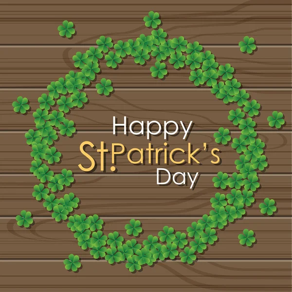 Abstrackt of St.Patrick's Day. — Stock Vector