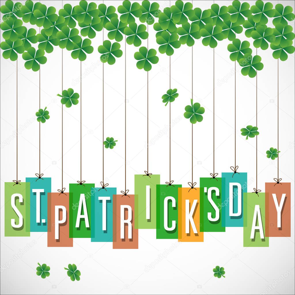 Abstrackt of St.Patrick's Day.