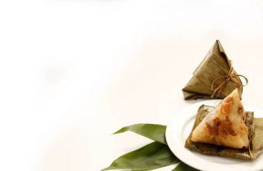 Köfte veya zongzi Asya Çin pirinç