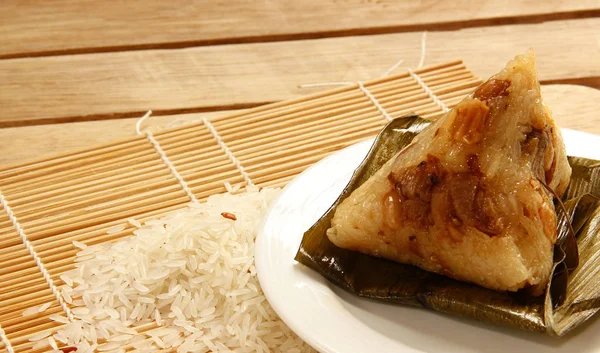 Japonská rýže, knedlíky nebo zongzi — Stock fotografie