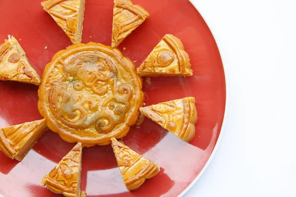 Pastel de luna, festival chino de mediados de otoño . — Foto de Stock