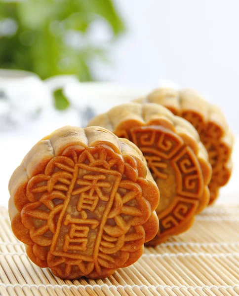Mooncake, 중국어 중순가 축제. — 스톡 사진