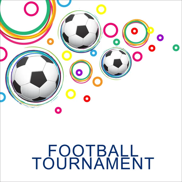 Soyut futbol (futbol) vektör arka plan şablonu.