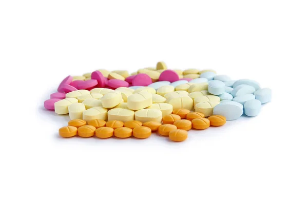 Sammansättningen av tabletterna — Stockfoto