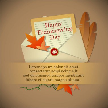 Mutlu Şükran günü özetini.