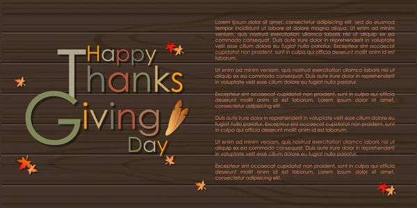 Mutlu Şükran günü özetini.