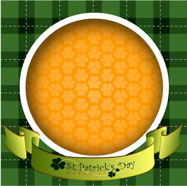 St.Patrick'ın gün arka plan Abstrackt. Vektör ve illüstrasyon, Eps 10.
