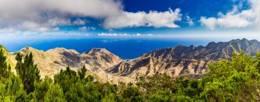 Tenerife adasının güzel manzara