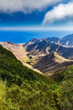 Tenerife adasının güzel manzara
