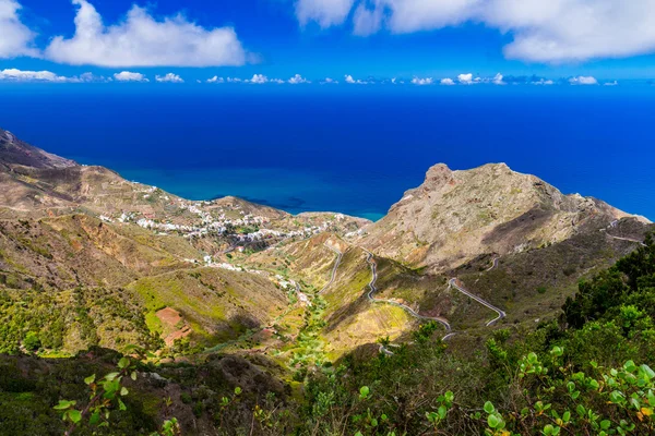 Панорамний вид з гори Ель Bailadero — стокове фото