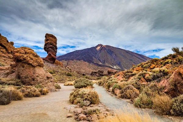 Pico del Teide vulkaan van de berg — Stockfoto