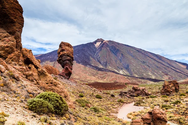 Pico del Teide vulkaan van de berg — Stockfoto