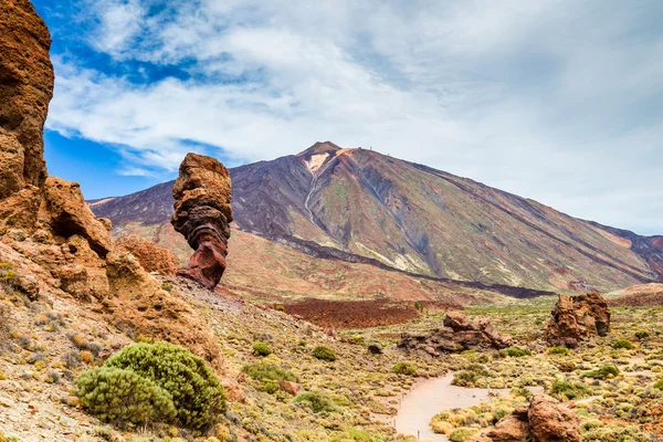 Vulcano di montagna Pico del Teide — Foto Stock