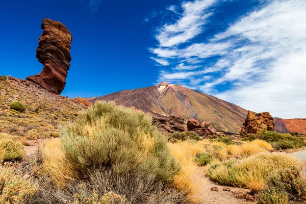 Vulcão da montanha Pico del Teide — Fotografia de Stock