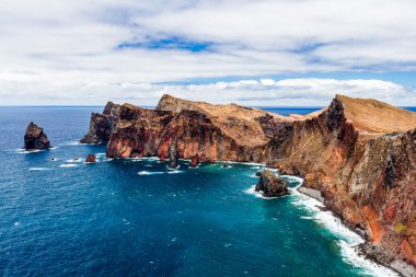 Madeira Adası manzarası