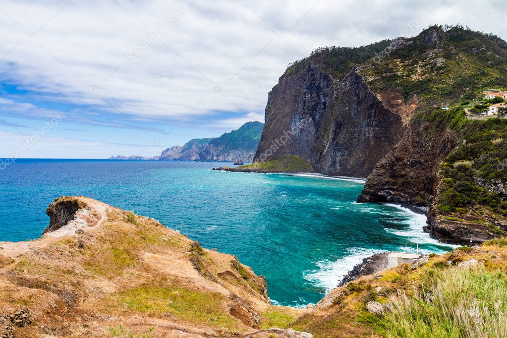 Coastal scenery in Madeira