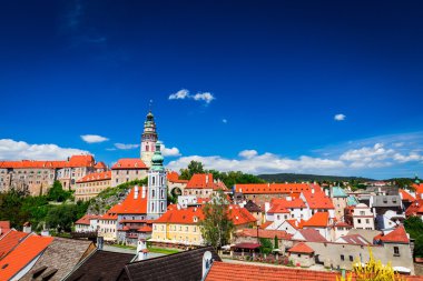Çek Cumhuriyeti'nde Cesky Krumlov şehri