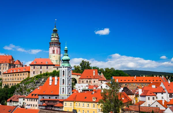 Cesky Krumlov ville en République tchèque — Photo