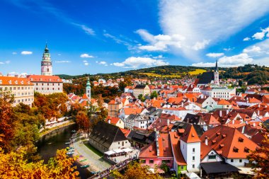 Çek Cumhuriyeti'nde Cesky Krumlov şehri