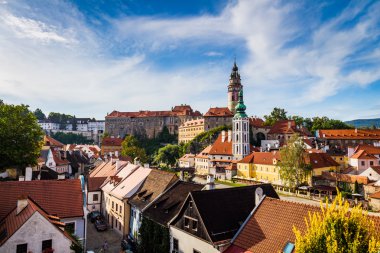 Çek Cumhuriyeti'nde Cesky Krumlov şehri