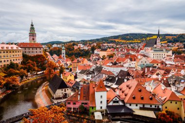 Çek Cumhuriyeti'nde Cesky Krumlov şehri