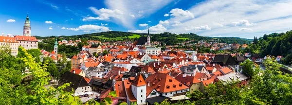 Cesky Krumlov ville en République tchèque — Photo