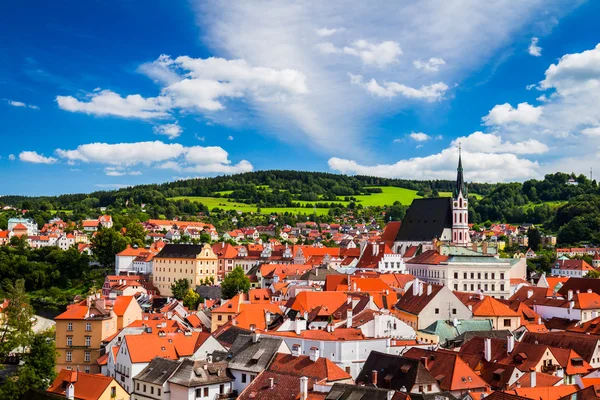 Çek Cumhuriyeti'nde Cesky Krumlov şehri — Stok fotoğraf