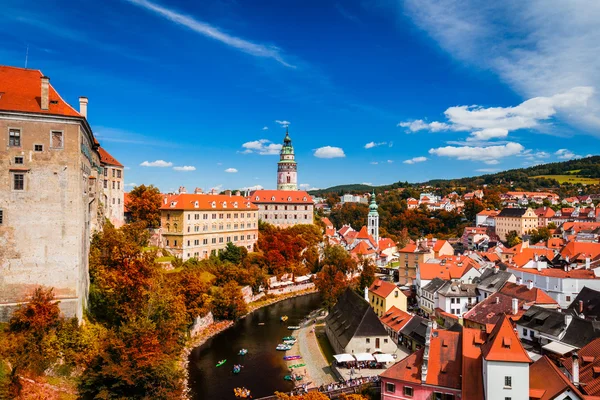 Cesky Krumlov ville en République tchèque — Photo