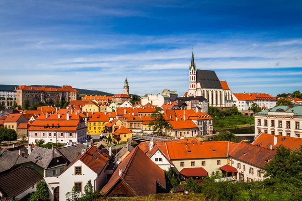 Cesky Krumlov ville en République tchèque — Photo