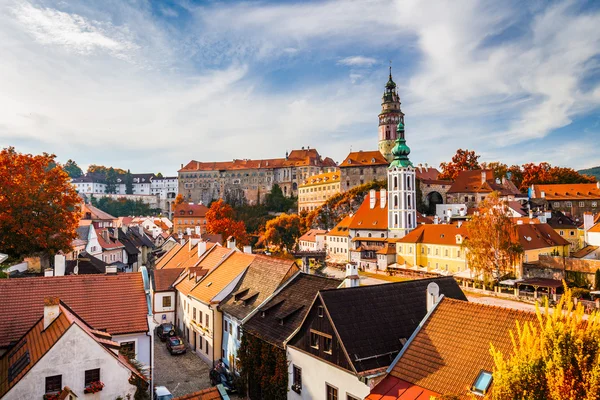 Cesky Krumlov stad i Tjeckien — Stockfoto