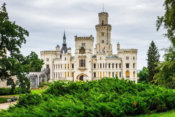 Burg hluboka nad vltavou in der Tschechischen Republik — Stockfoto