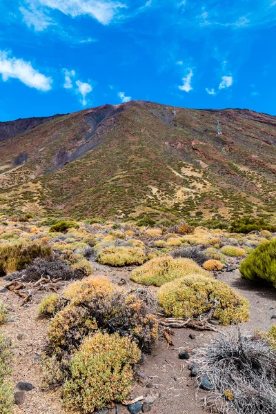 Teleferik Teide yanardağı üzerinde