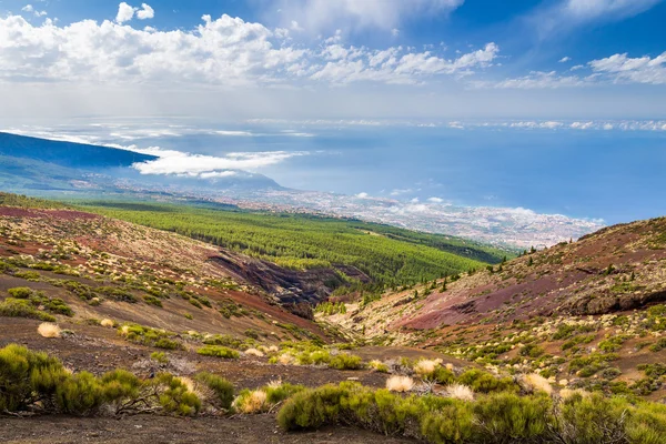Parque Nacional de Teide Paisagem — Fotografia de Stock