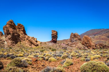  Tanrı'nın parmak rock Teide Park